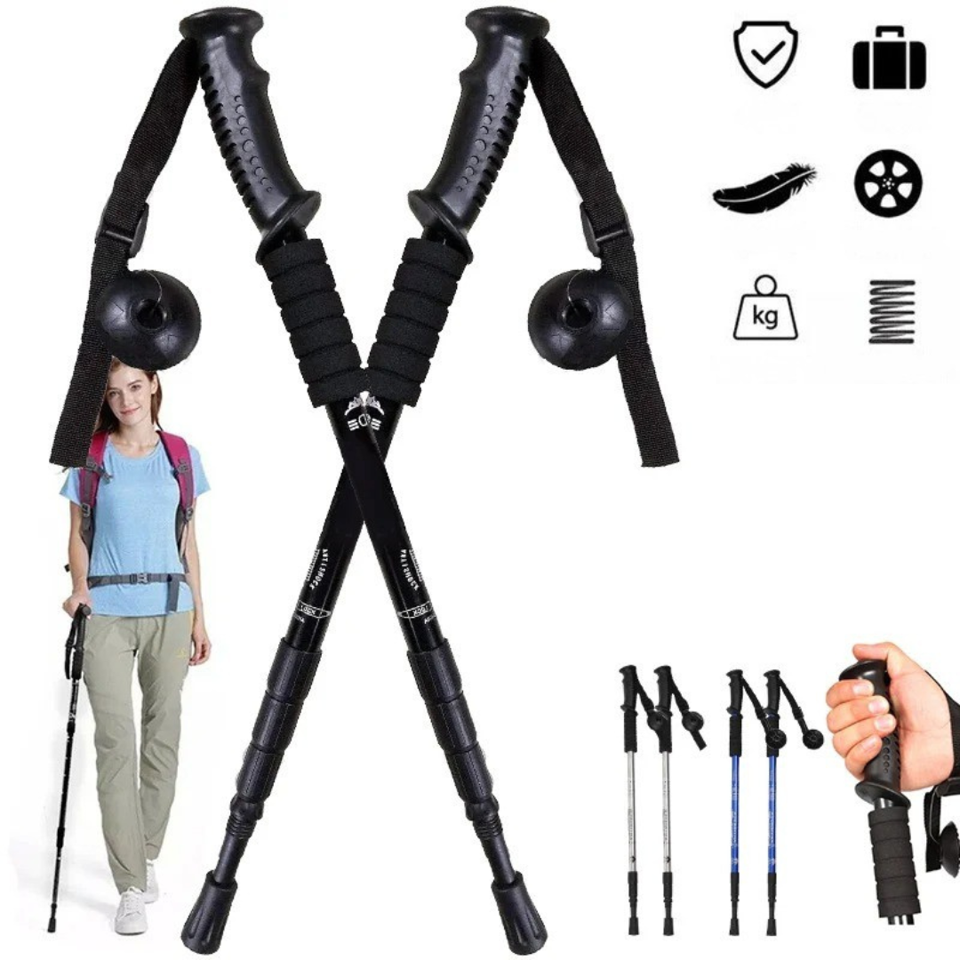 Nordspur | PeakStride Foldable Shock Absorbing Trekking Pole