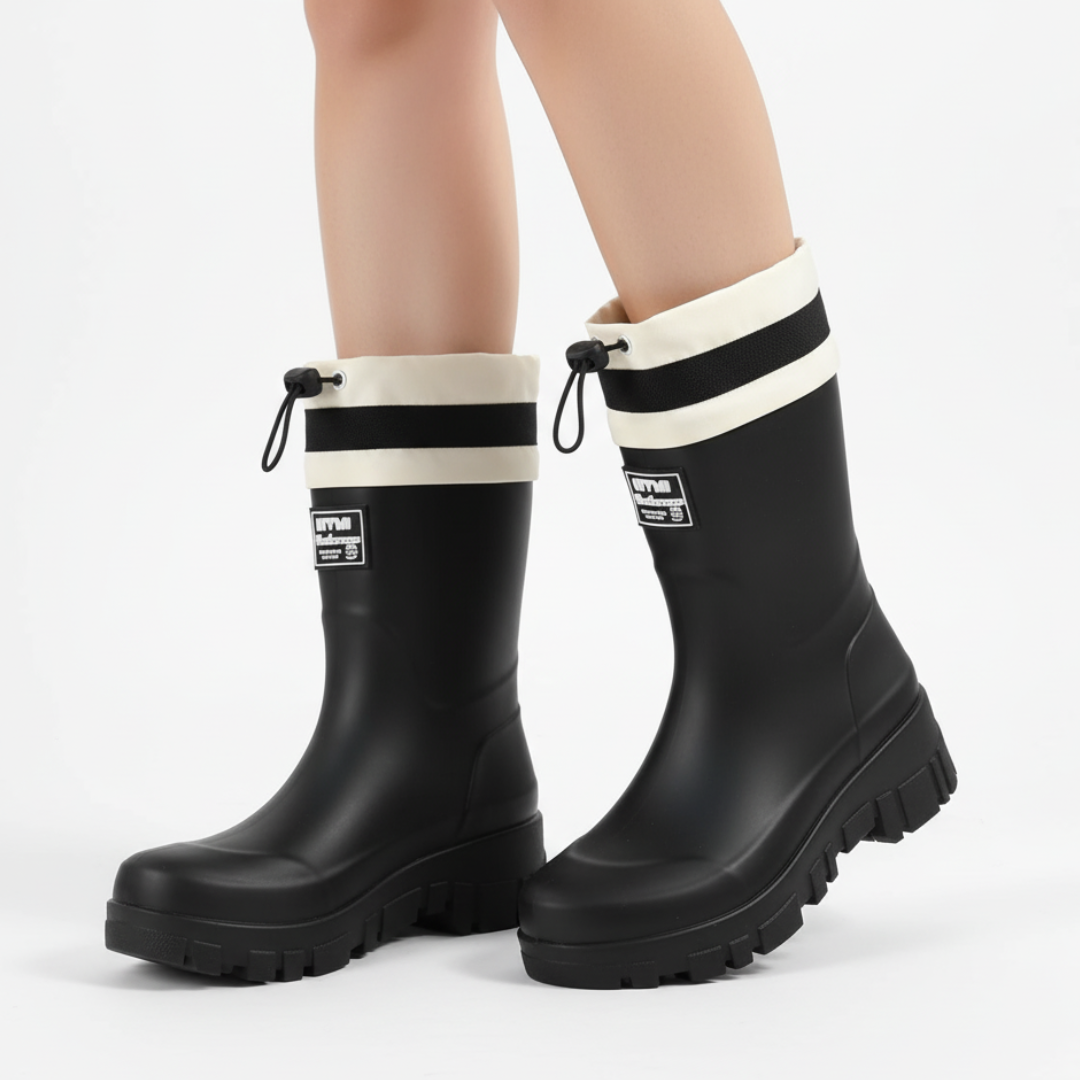 Rain Boots – StormStride Mid-Calf Waterproof Boots for Women
