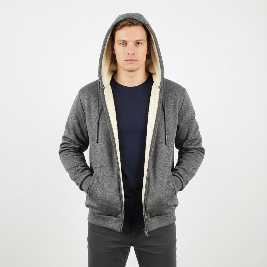 Nordspur | Heavyweight Hooded Zip Jacket
