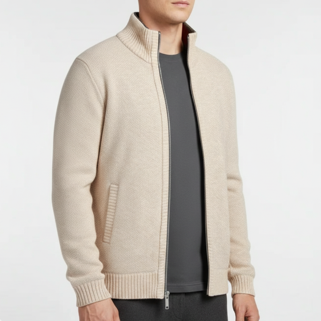 Nordspur | Full Zip Lined Cardigan