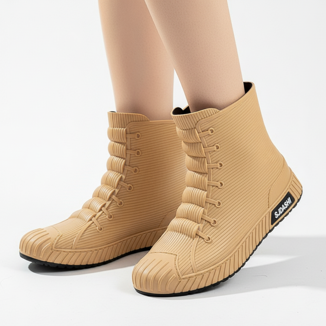 Rain Boots – StormShell Mid-Calf Waterproof Fleece-Lined Boots