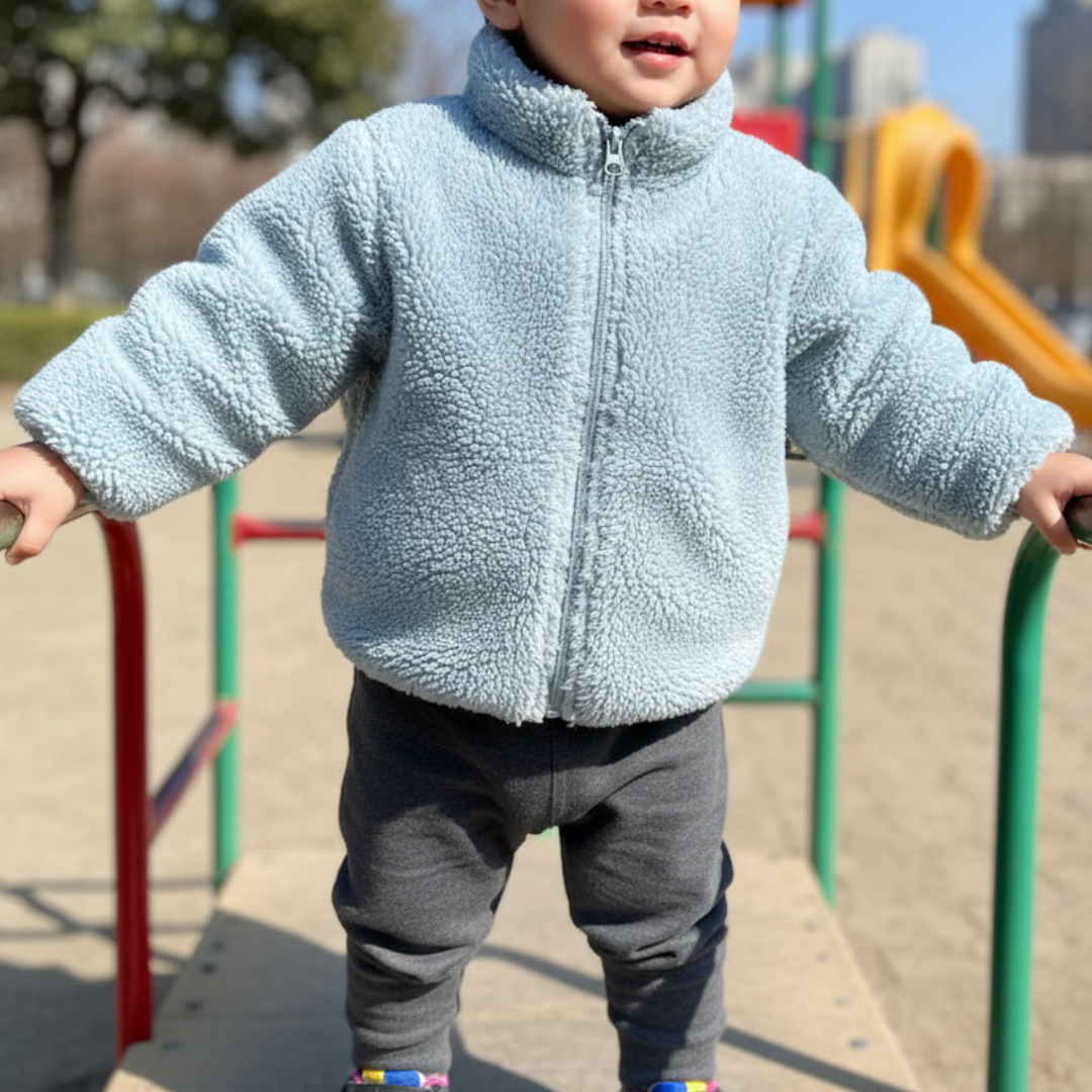Baby Jacket – Heavyweight Zip-Up Fleece Children’s Jacket CloudSnug