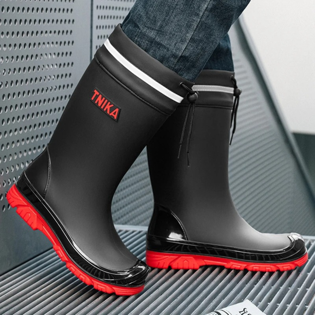 Rain Boots – StormTrek Mid-Calf Waterproof Boots for Men