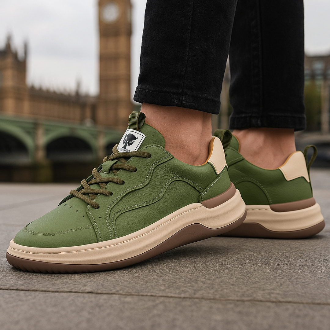 Leather Sneakers – Hudson Luxe Walkers