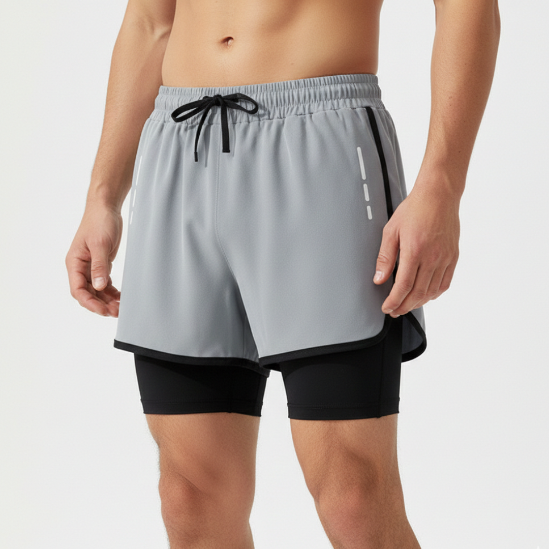 Nordspur | Veltoro Two In One Running Shorts