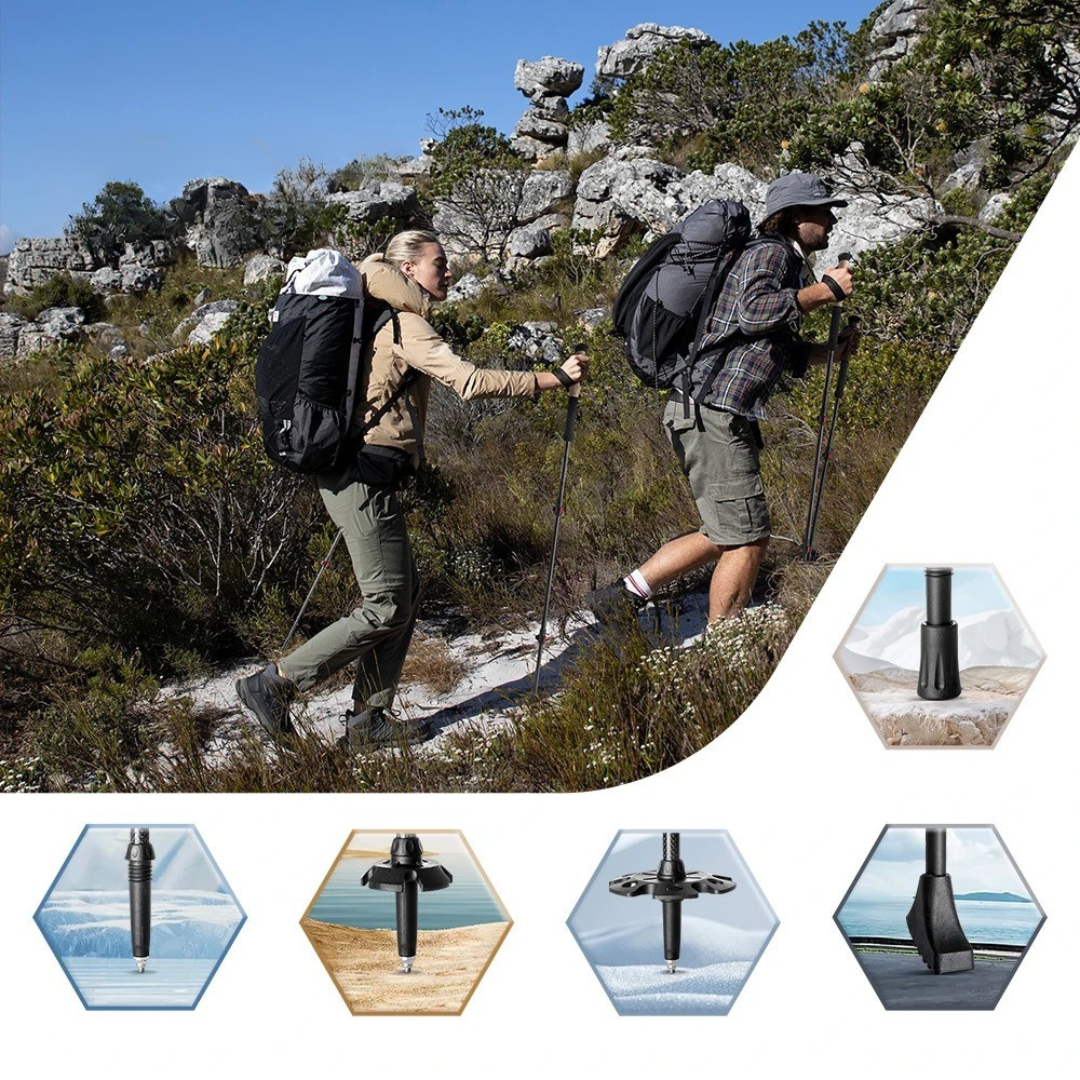 Nordspur | Trailwyn Ultralight Folding Trekking Poles