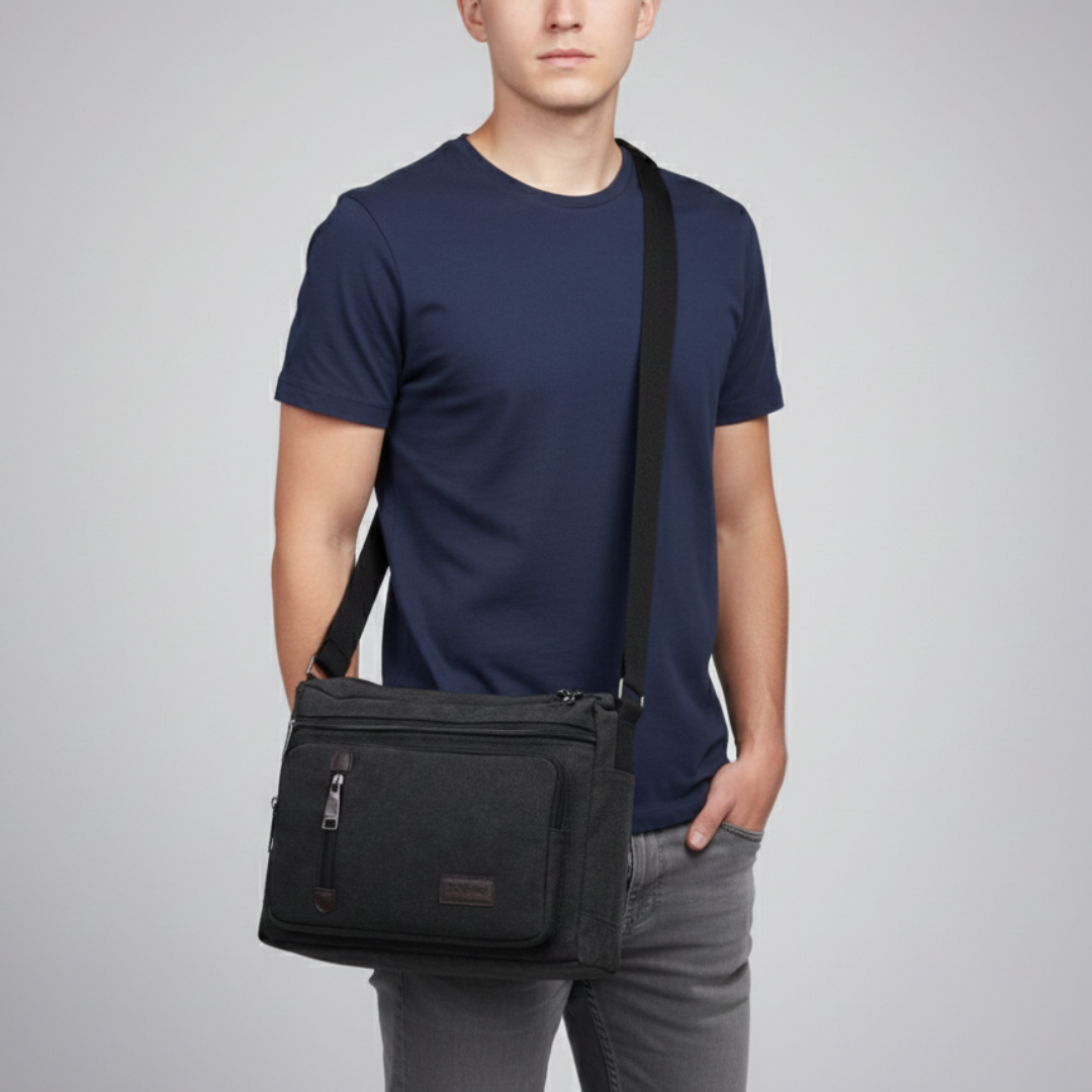 Nordspur | Retro Canvas Shoulder Bag