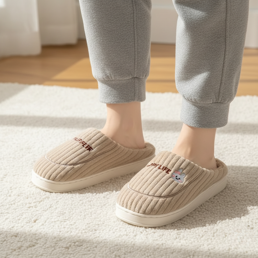 Slippers Winter for Indoor Use – CosyPlush Stitch Slipper