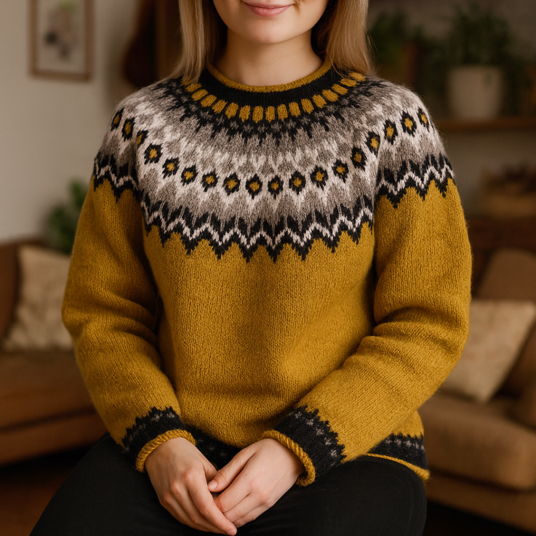 Nordic Knit Jumper – WinterHaven Pullover