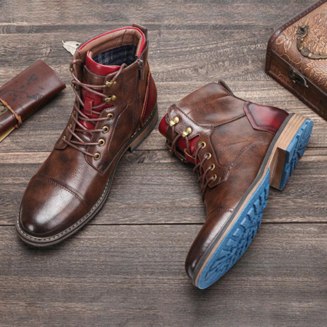 Leather Oxford Boots for Men – Redstone Heritage