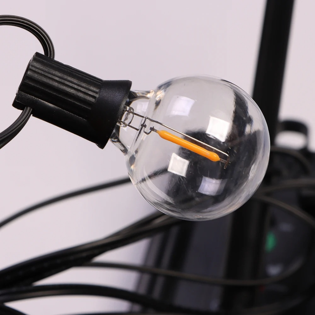 String Light – SolaraGlow G40 Patio Lights