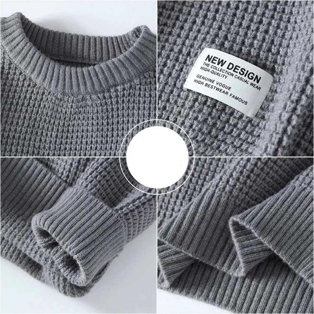 Men's Knit Sweater – HearthLayer Pullover