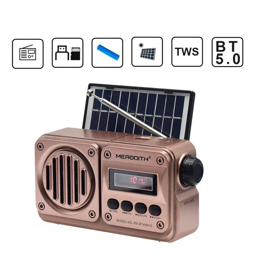 Nordspur | Radionex Portable Solar Powered Radio