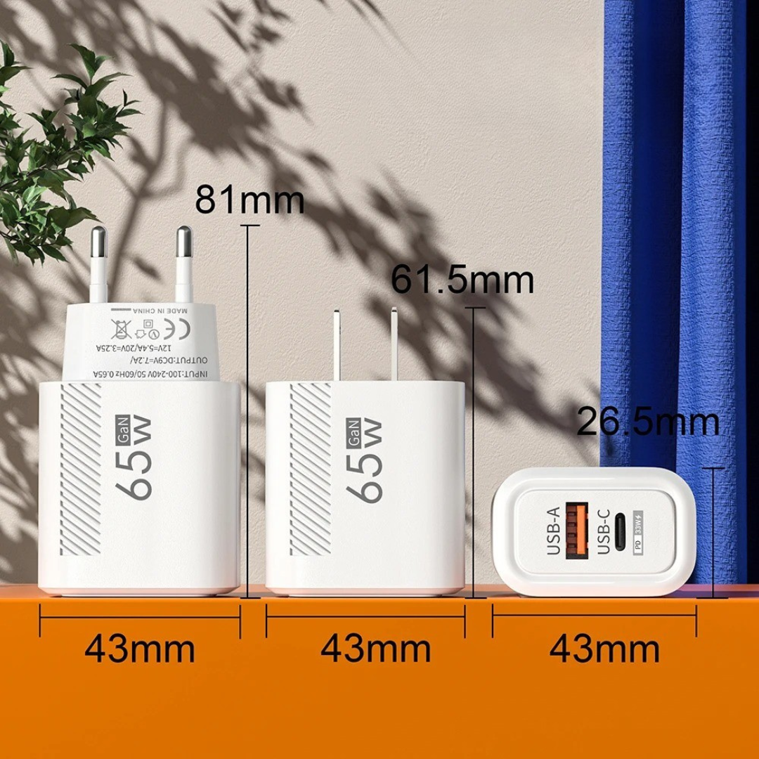 Nordspur | Powerlia Compact Dual Port Wall Charger