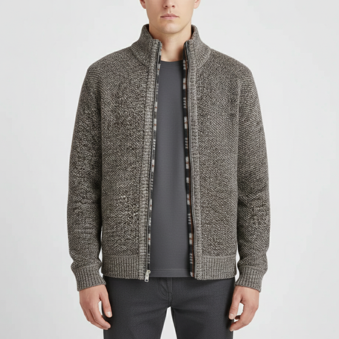 Nordspur | Full Zip Lined Cardigan