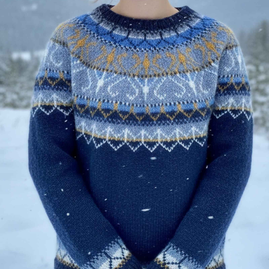 Nordic Knit Jumper – WinterHaven Pullover