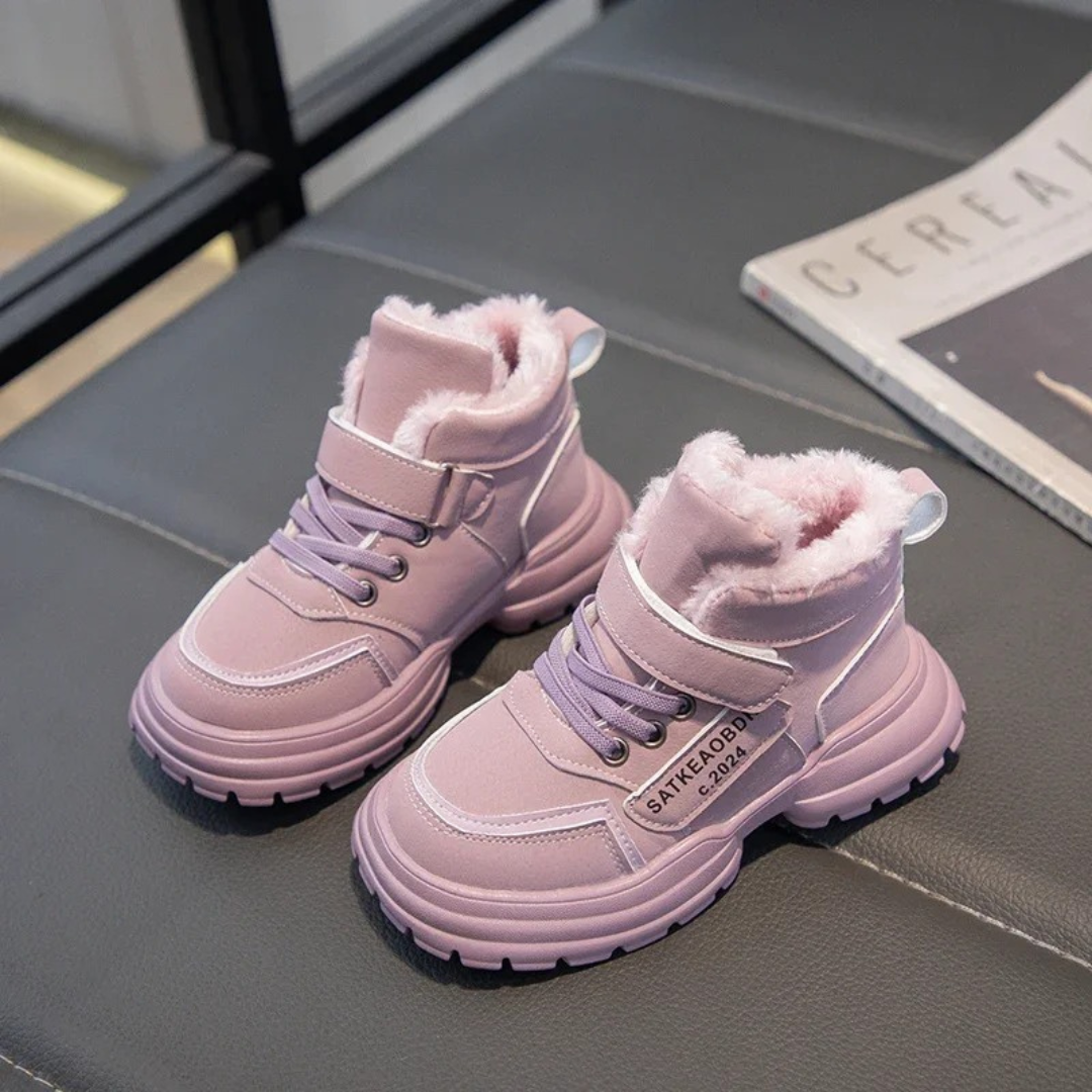 Baby Winter Shoes – CloudTrek Children’s Ankle Boots with Plush Lining