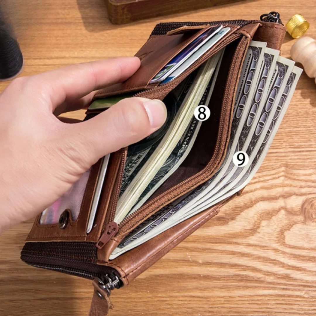 Nordspur | Cordavon Compact Zip Closure Wallet
