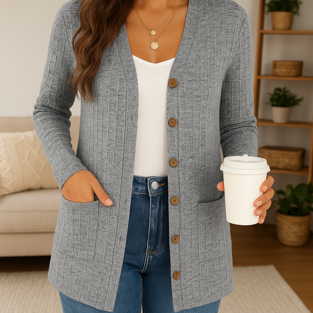 Longline Knit Sweater Vest – WinterEase Cardigan
