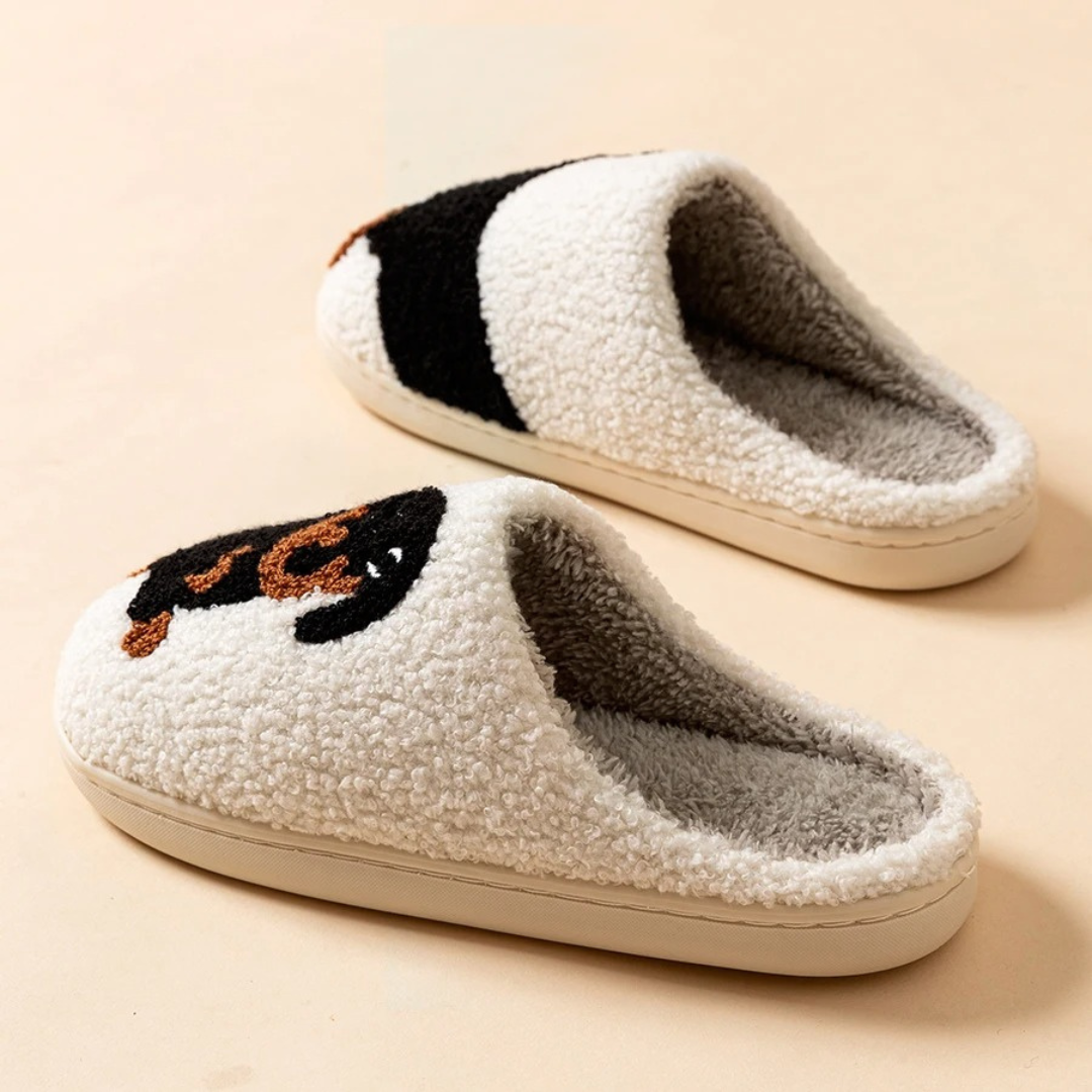 Slipper for Women – PawSnug Dachshund Cotton Indoor Slippers