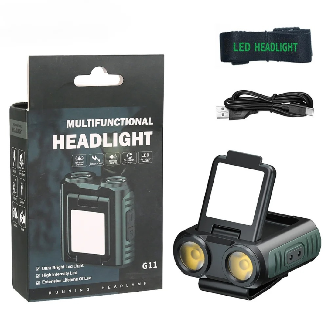 Nordspur | TrailOrbis Rechargeable USB Clip Headlamp