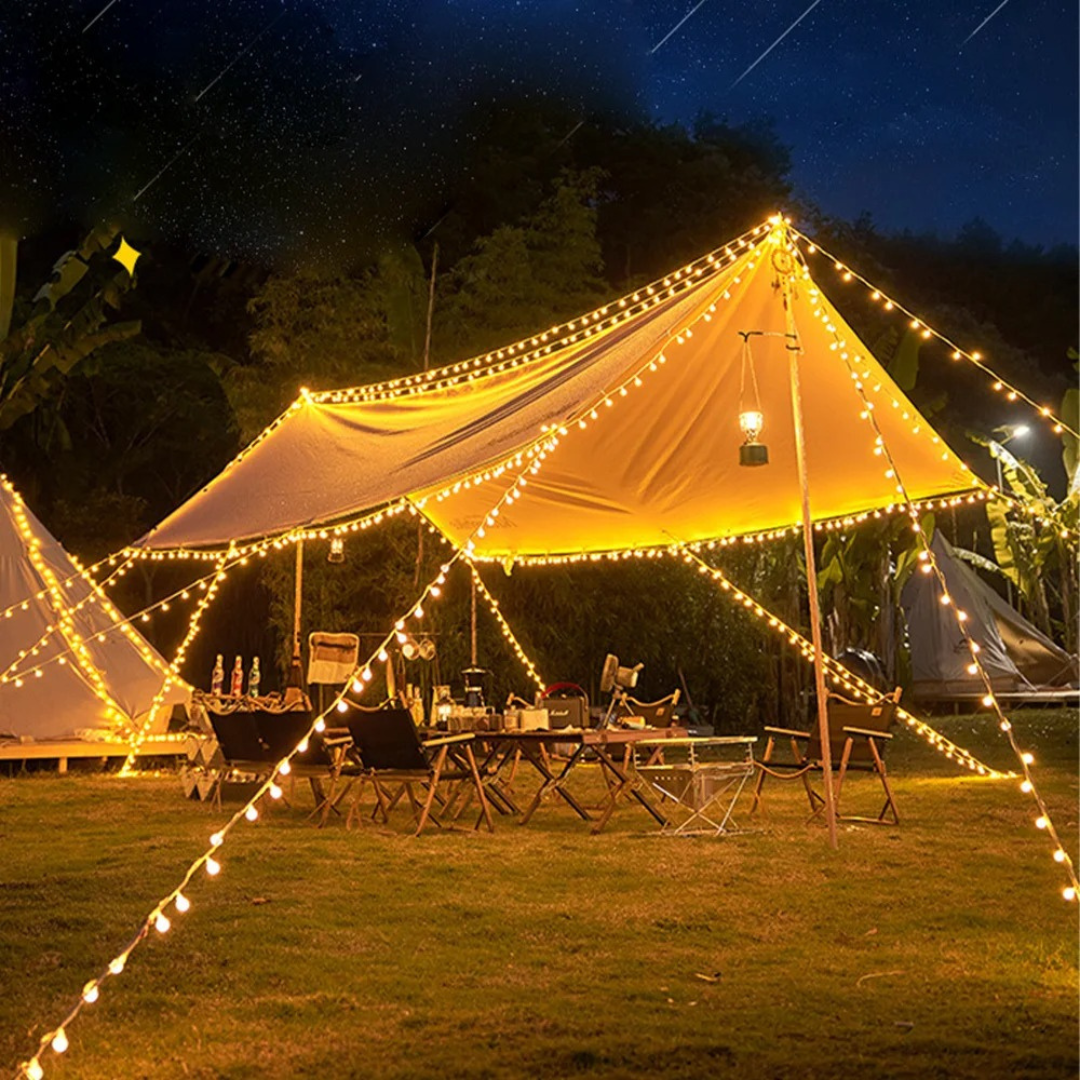 Solar LED Fairy Lights Outdoor Waterproof – GlowSphere