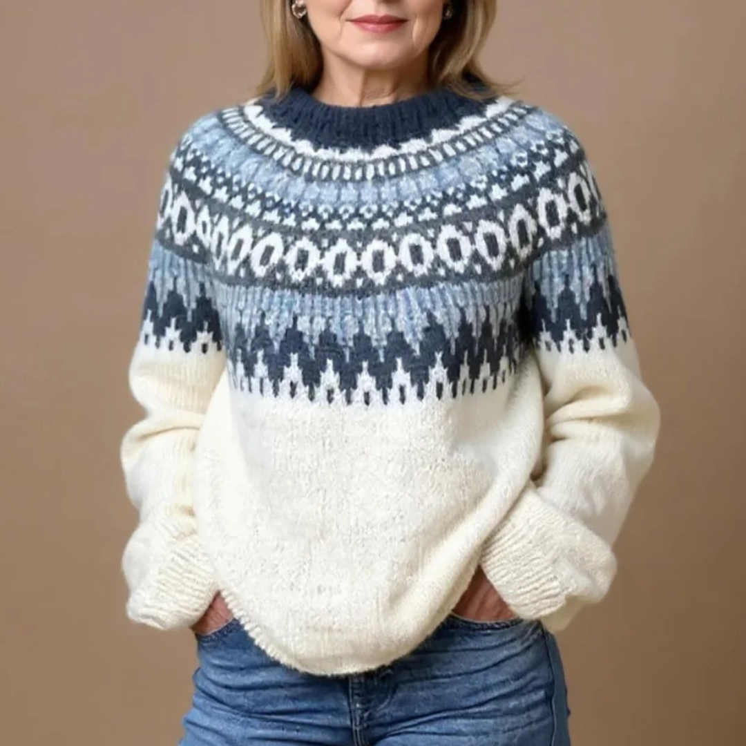Nordic Knit Jumper – Snowfall Heritage Pullover