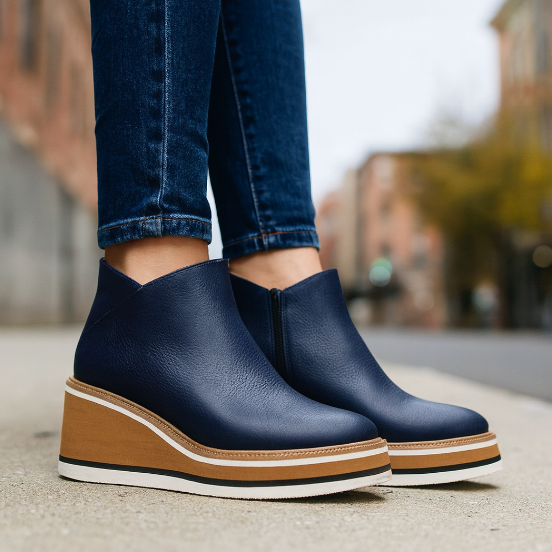 Waterproof Platform Ankle Boots – WeatherStep Chelsea