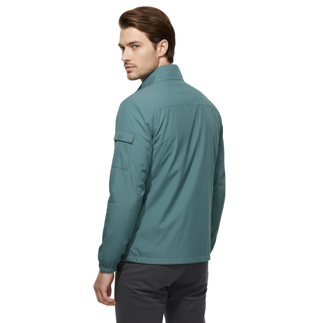 Men’s Lightweight UV-Protective Jacket – Windproof Summer Outdoor Windbreaker