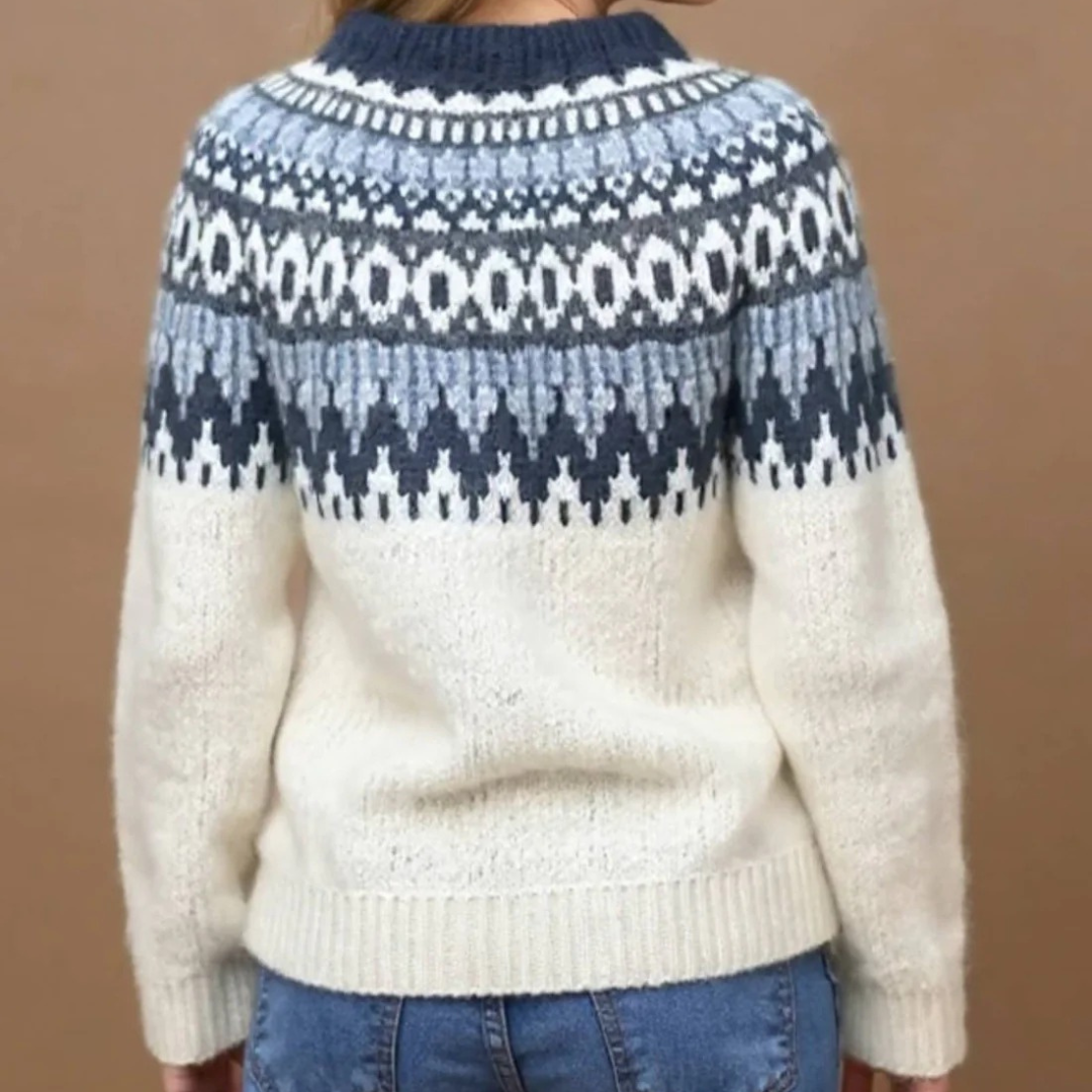 Nordic Knit Jumper – Snowfall Heritage Pullover