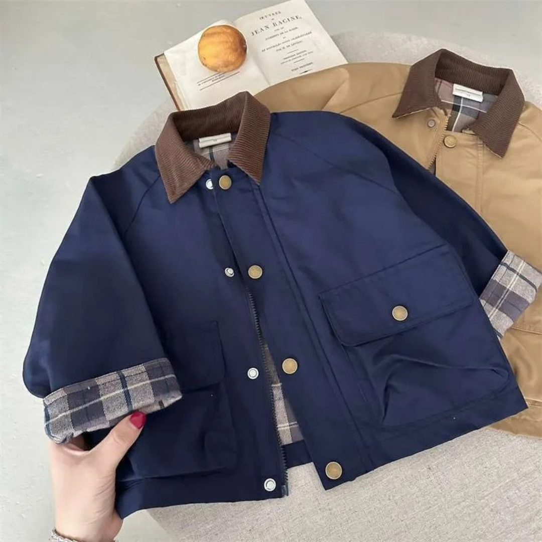 Baby Jacket – LittleGent Children’s Smart Cotton Pocket Coat