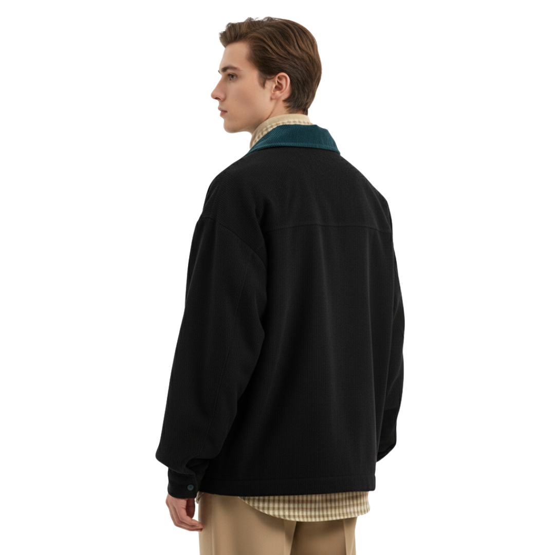 Men’s Retro Corduroy Bomber Jacket – Broadmoor Zip Jacket