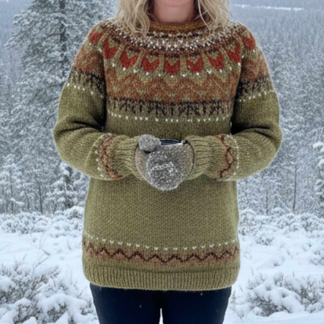 Nordic Knit Jumper – WinterHaven Pullover