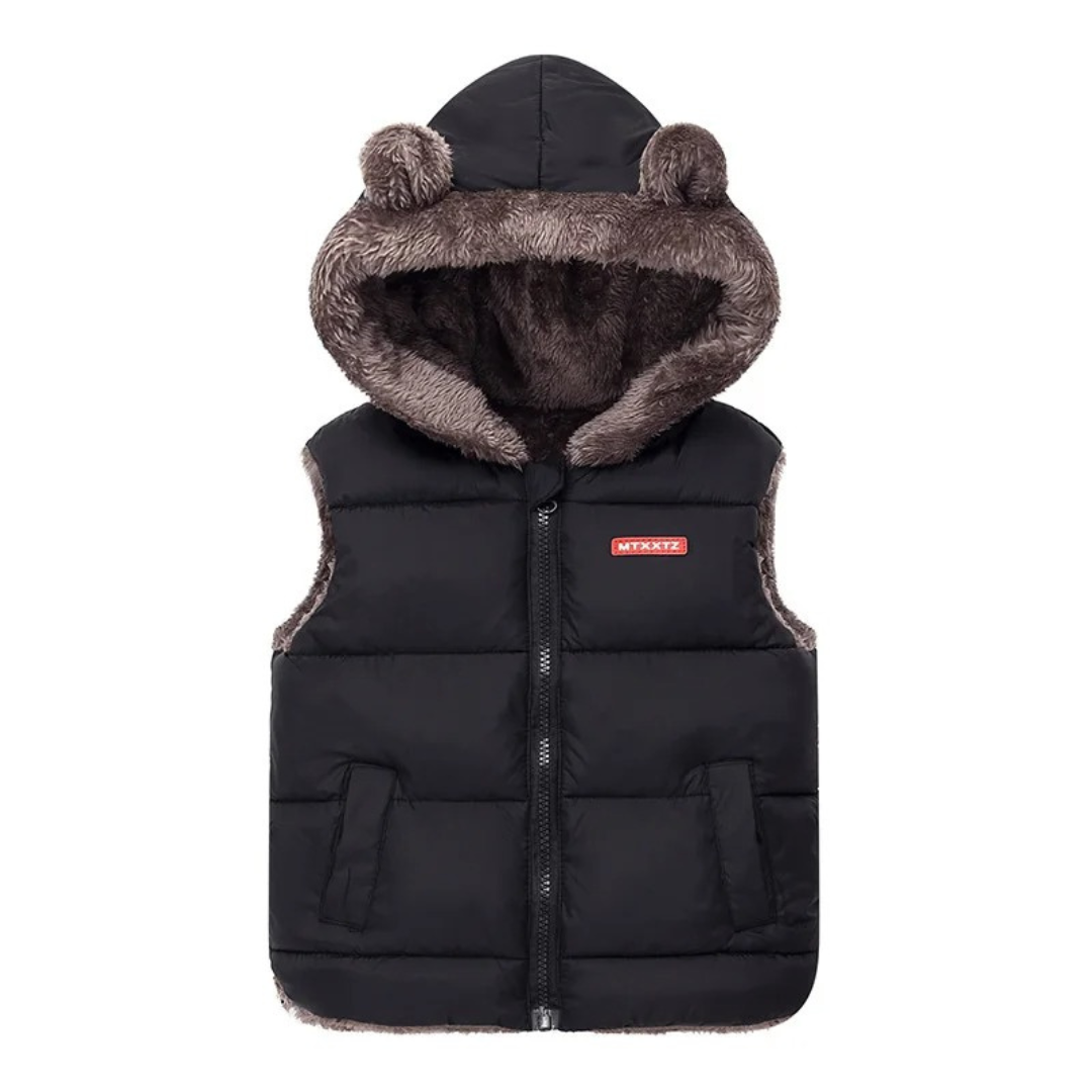Baby Jacket – Hooded Padded Children’s Winter Vest FurNest
