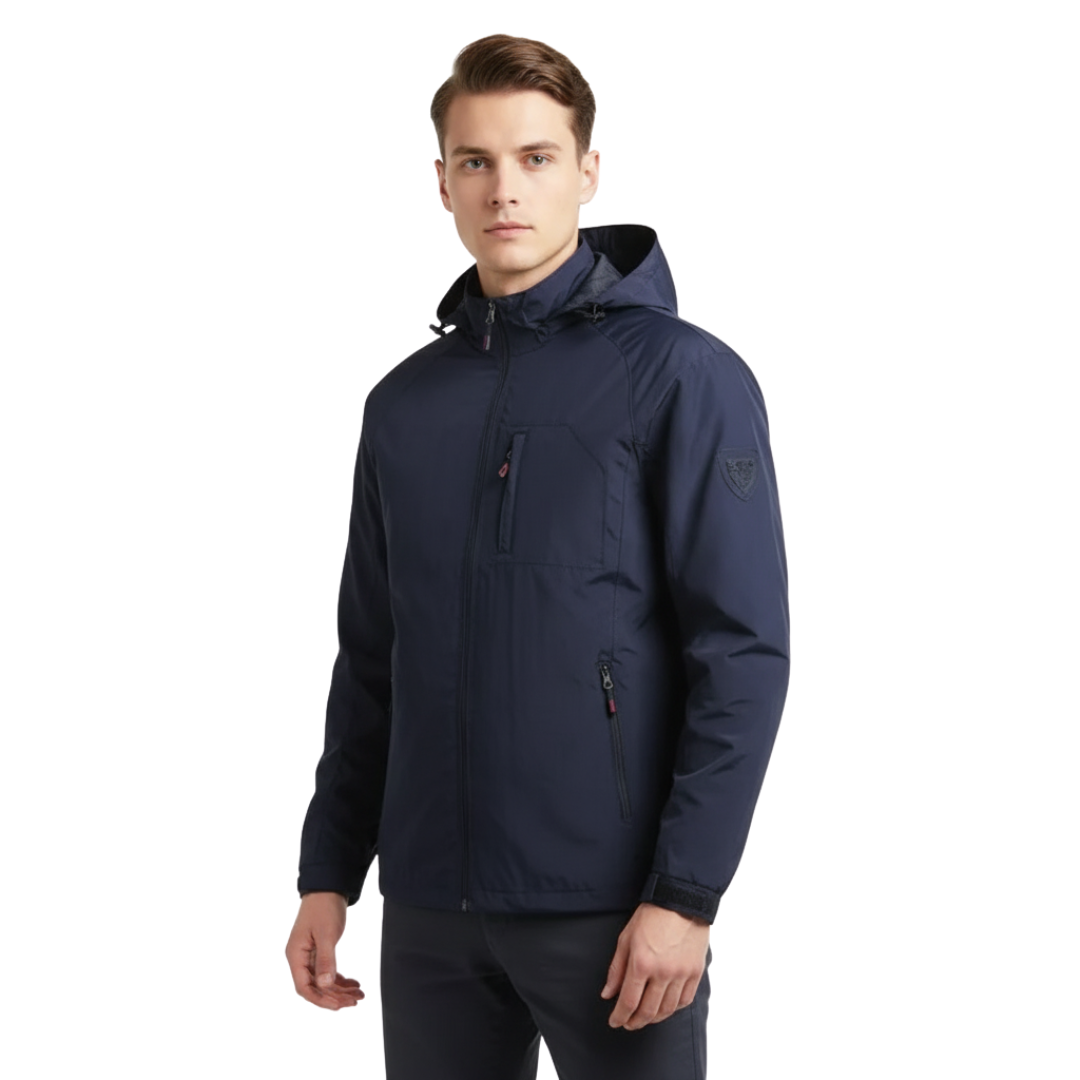 Men’s Waterproof Softshell Tactical Jacket – Hooded Outdoor Shell