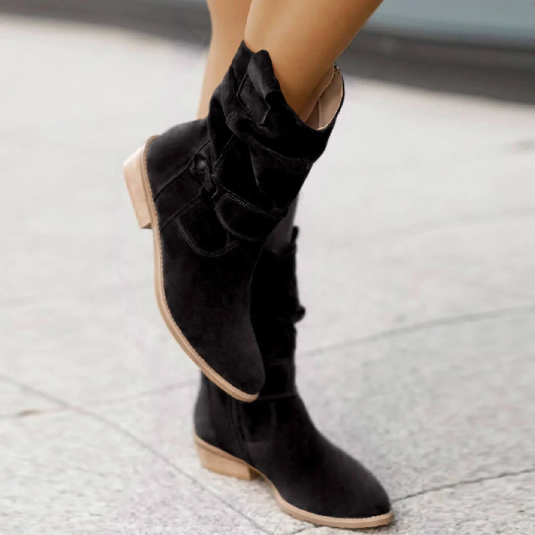 Boots – EverLuxe Suede Slouch Boots