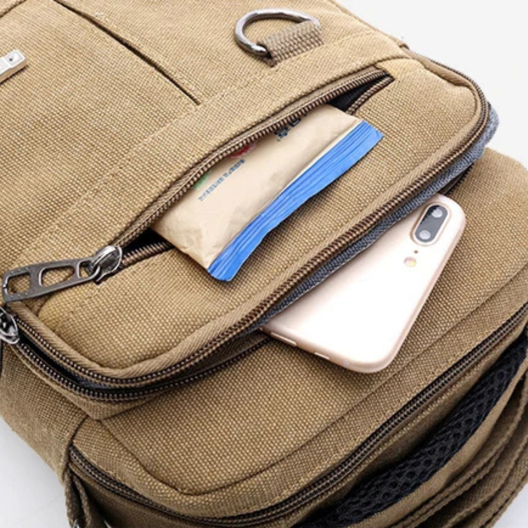Canvas Shoulder Bag for Men – City Carrier