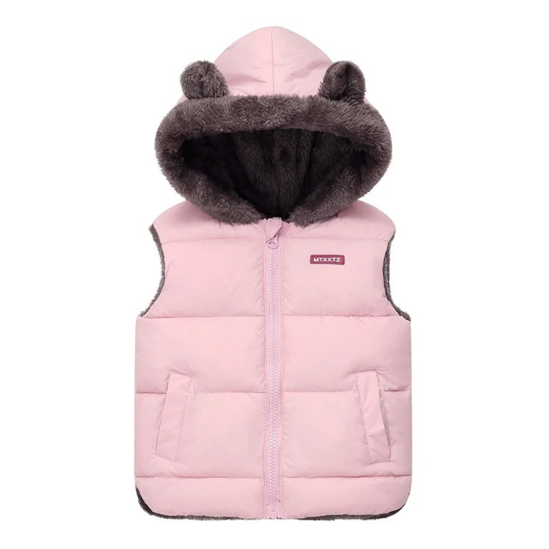 Baby Jacket – Hooded Padded Children’s Winter Vest FurNest