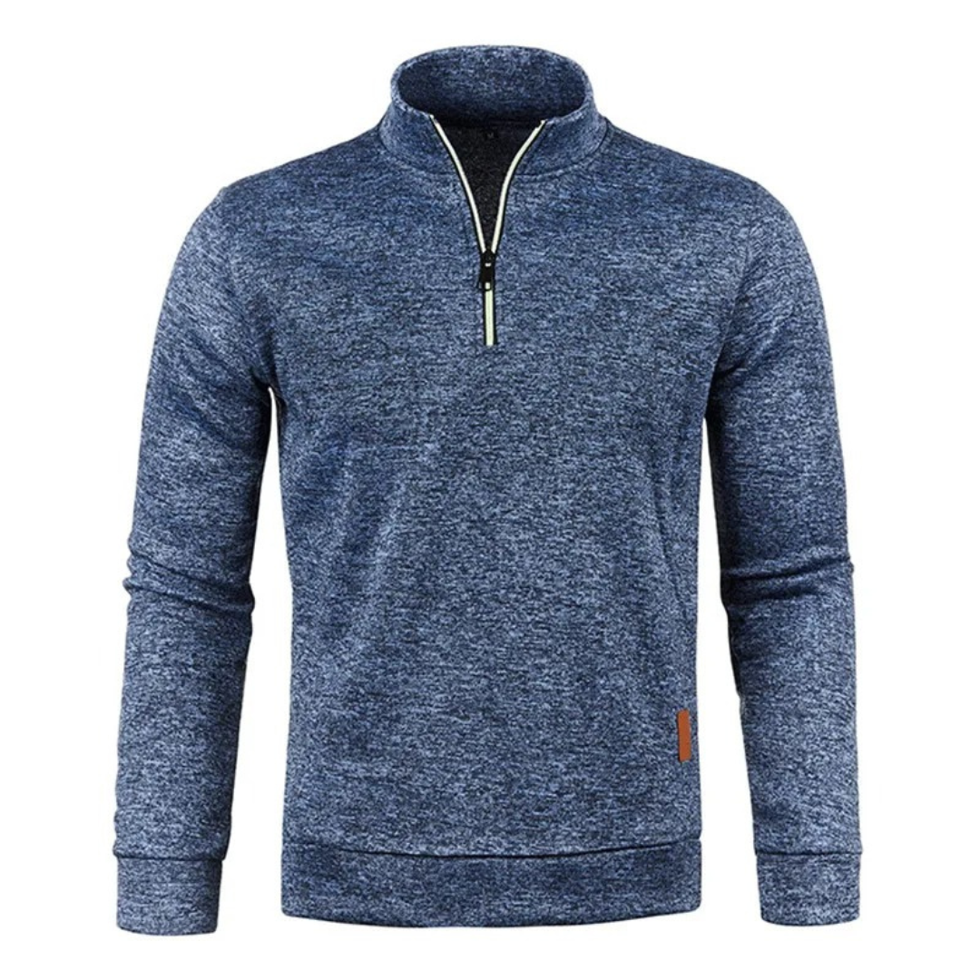 Half Zip Fleece for Men – NordicWool Pullover