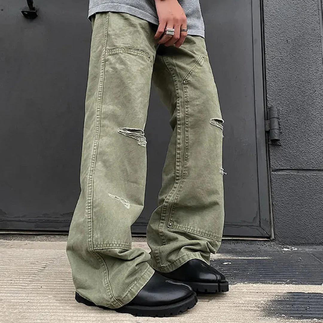 Leather Mules – Tabi Buckle Loafers