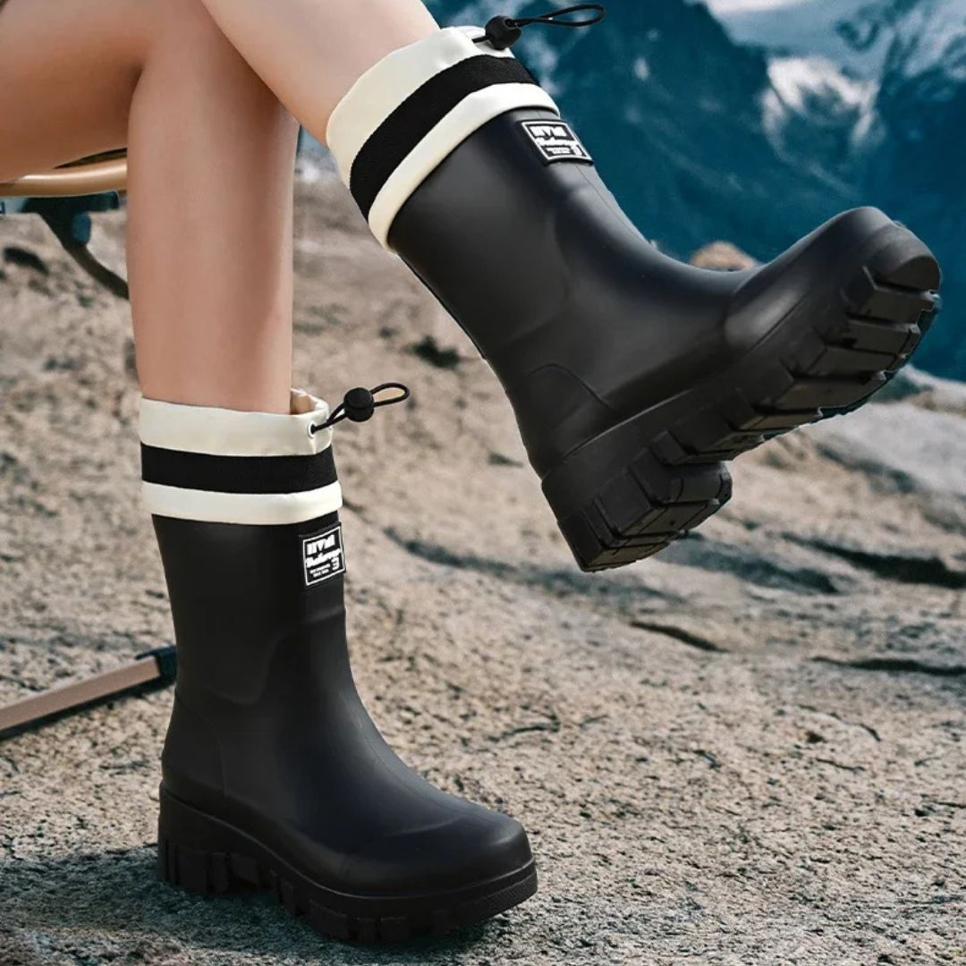 Rain Boots – StormStride Mid-Calf Waterproof Boots for Women