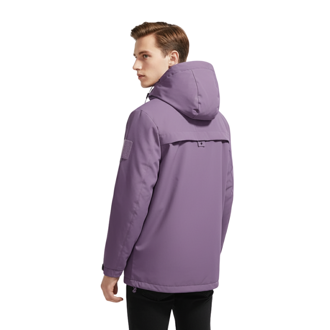 Unisex Waterproof Windbreaker – Lightweight Outdoor Rain Jacket