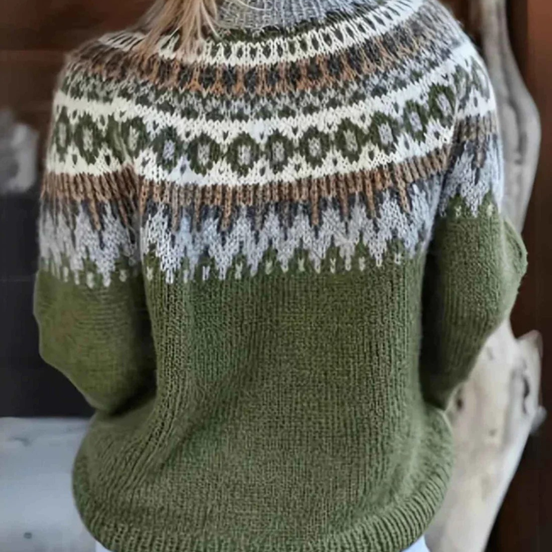 Nordic Knit Jumper – Snowfall Heritage Pullover