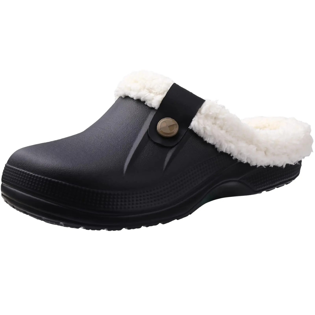 Slipper with Waterproof Sole & Plush Lining – CosyStep Winter Clogs