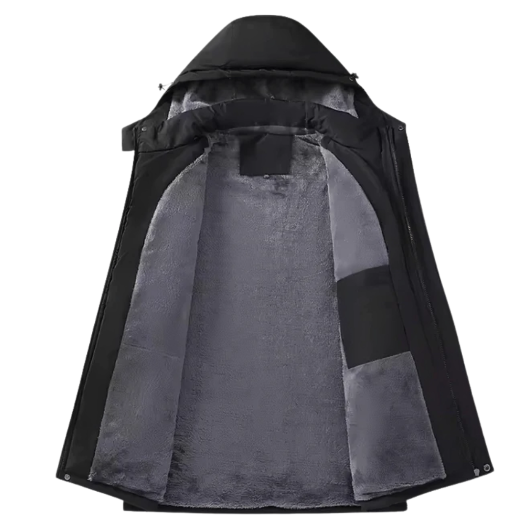 Men’s Waterproof Jacket with Hood – Rain & Windproof Coat