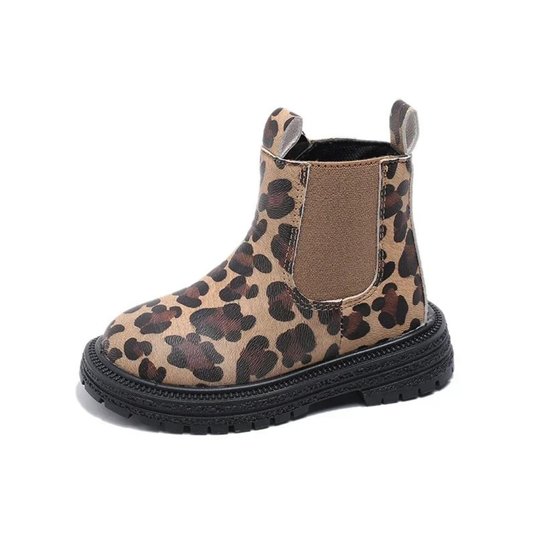 Baby Winter Shoes – WildPaw Children’s Leopard Ankle Boots