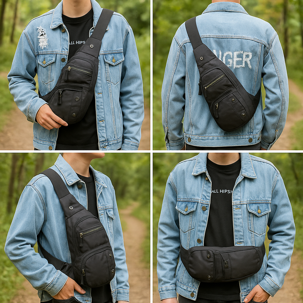 Water-Repellent Sling Bag Outdoor – FlexTrail Crosspack