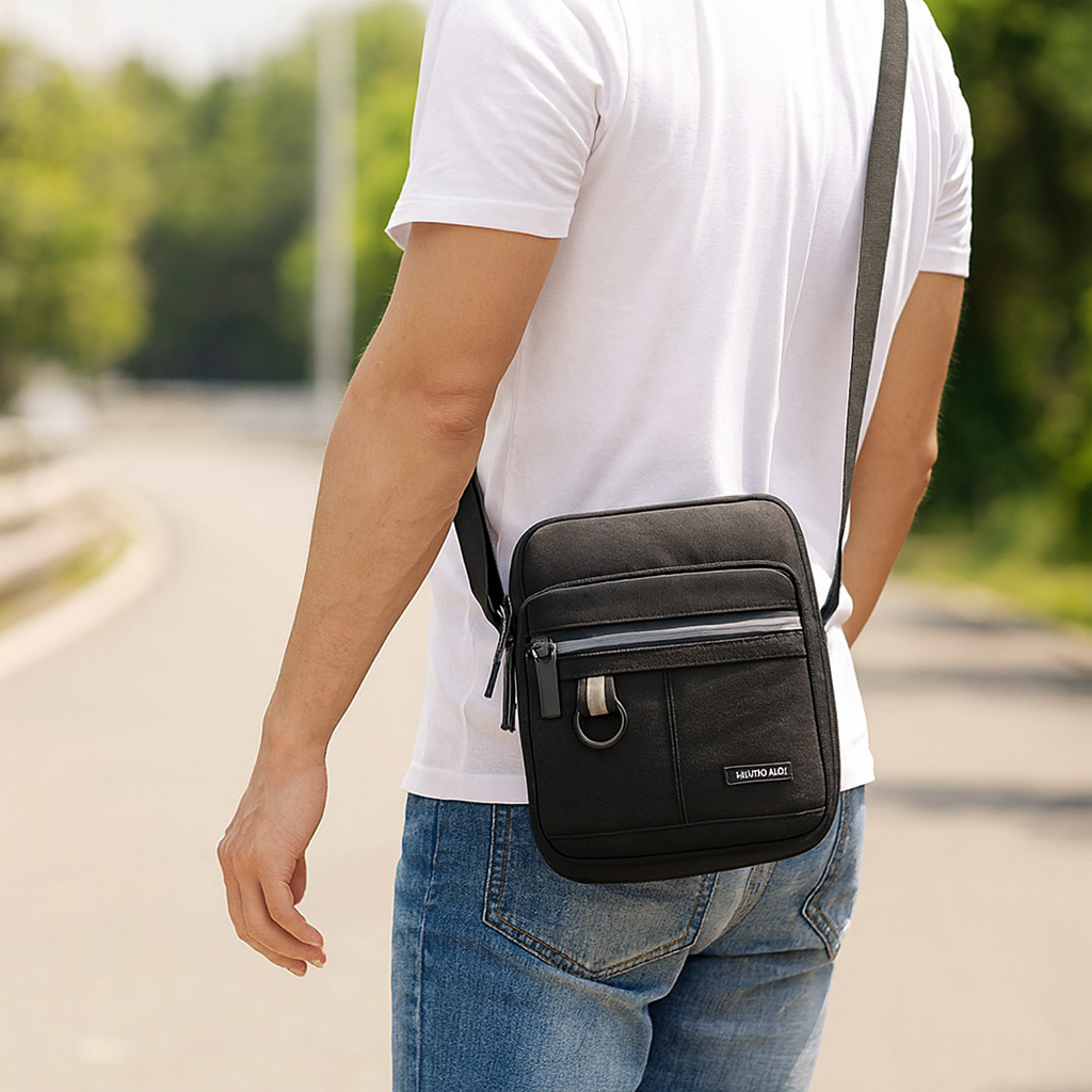 Canvas Shoulder Bag for Men – City Carrier