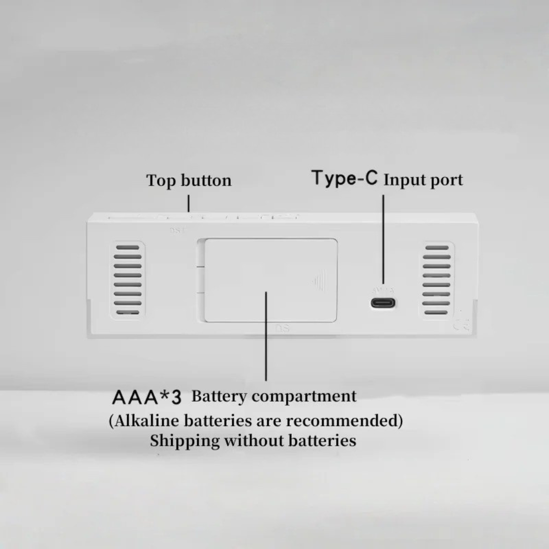 Nordspur | LumaChrono USB Powered Digital Alarm Clock