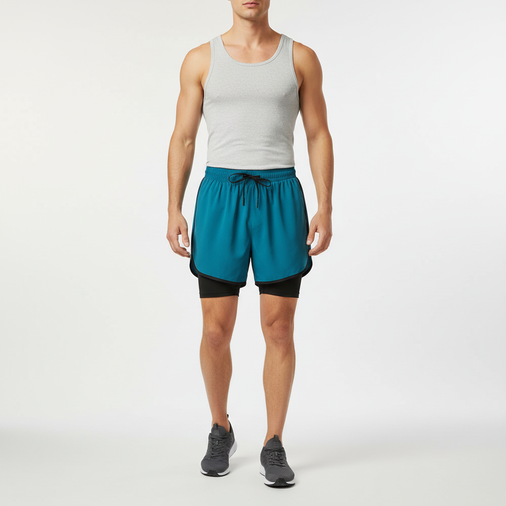 Nordspur | AeroStride Two Layer Athletic Shorts